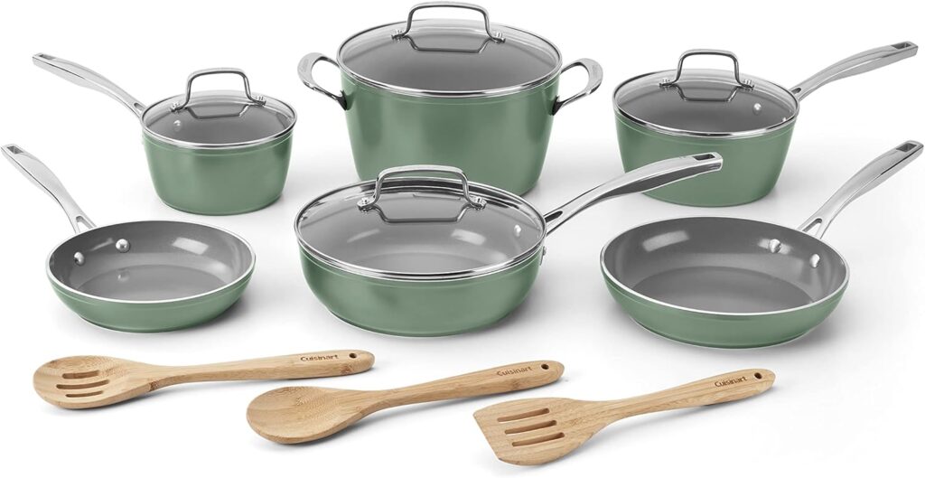 Cuisinart 52G-13SG GreenChef® Ceramic nonstick cookware Set