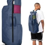 MAGNILAY Yoga Mat Bag – for Women and Men, Yoga Bag with Pockets and Adjustable Strap, Yoga Mat Carrier, Fits Mats Blocks and Yoga Accessories for Workouts, (32”L x 9” Diameter)