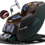 2025 Massage Chair Full Body, Zero Gravity SL-Track Shiatsu Massage Recliner Chair with Heat, AI Control, Body Scan and Calfrest Extension
