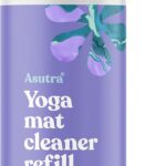 ASUTRA Yoga Mat Cleaner Spray Refill (Peaceful Lavender), 16 fl oz – Organic Essential Oils, No Slippery Residue, Deep-Cleansing for Fitness Gear & Gym Equipment