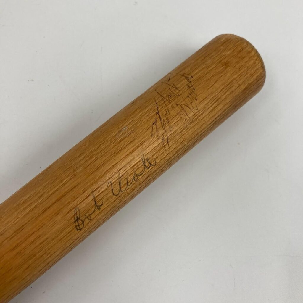 Roberto Clemente Signed Adirondack Pittsburgh Pirates Mini Baseball Bat JSA COA – Autographed MLB Bats