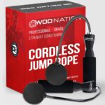 WOD Nation Ropeless Jump Rope for Men & Women – Cordless Jump Ropes for Fitness