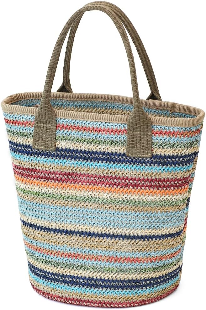 Handmade Straw Tote Bag for Women