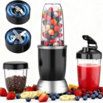 Smoothie Blender Maker 25000RPM Personal Blender for Shakes and Smoothies with 37 32 23oz Portable Cups Countertop blenders for kitchen, Frozen Drinks, Milkshake, Juice, Ice Crushing, Nuts