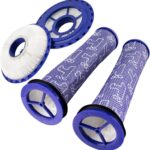 Improvedhand DC41 Filter Replacement Compatible with Dy.son DC41, DC65, DC66, UP13, UP20 Animal, Multi Floor and Ball Vacuum Replaces Part # 920769-01&920640-01, 2 Post-Filter and 2 Pre-Filter Set