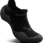 BULLIANT Men Slipper Socks,Grip Socks Hiking Water Shoes Barefoot Shoes for Outdoor Walking Exercises