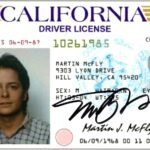RP Michael J. Fox Signed Back To The Future Photo 8×10 (License) Reprint COA Marty McFly Driver’s License Autographed Movie Poster