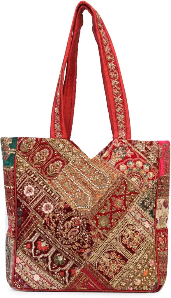 Handcrafted Banjara Women’s Tote Bag, Antique Banjara Bag For Women