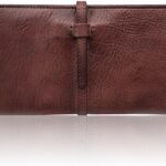 Wallets for Women Genuine Leather Card Organizer Dip Dye Coin Purse Ladies Ultrathin Wallets