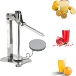 Lemonade stand Fruit Juicer Squeezer Stainless Steel Press Handled,Manual Juicer Press Lemon Lime Crusher Nut Grinder for Fruit or Nuts