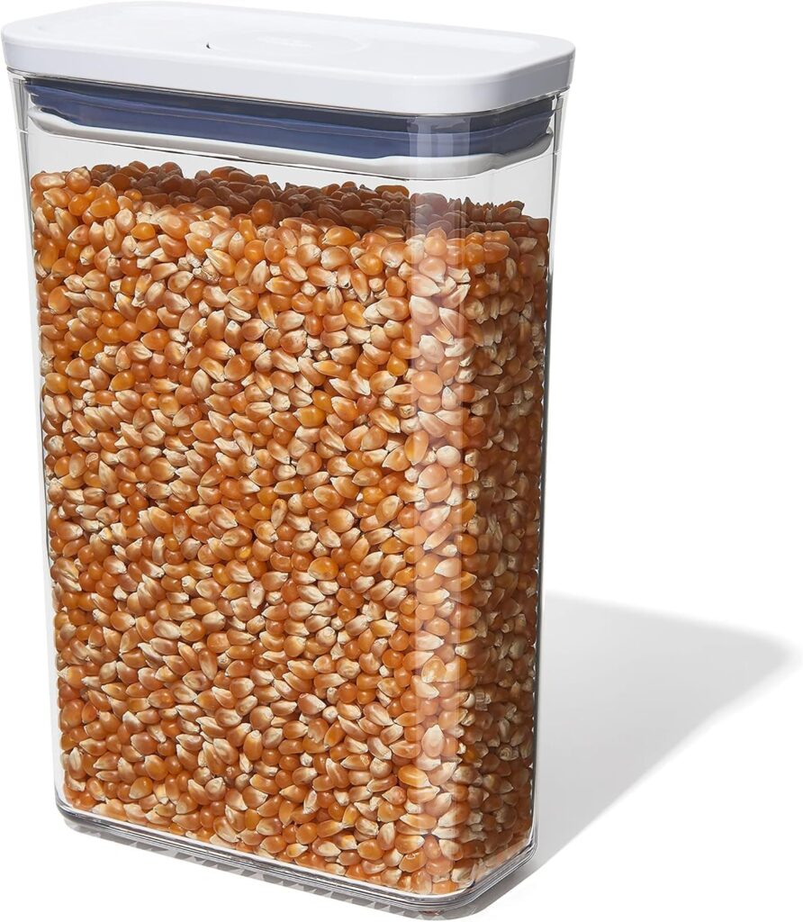 OXO Good Grips Mini All Purpose Dispenser – 1.2 Qt for Nuts and More,Clear,1.2 Qt – Nuts