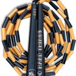 Elite Jumps – Do Hard Things Edge Beaded Jump Rope – For All Ages – Durable & Lightweight – 10ft Long Adjustable Rope – Tangle-Free – Shatterproof 1” Beads – Long Edge Handles