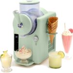 GreenPan Frost Ice Cream Machine & Frozen Drink Maker, Soft Serve, Slushie, Sorbet, Milkshakes & Cocktails, No Freezer Needed, 7 Textures, Quiet & Rapid, Easy Clean, Family Size, Pistachio Sage