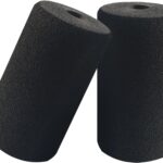 Foot Foam Pads Rollers Replacement,Replacement foam pads,Machine tube leg foam roller pad replacement,Roller Pad for Leg Extension for Weight Bench,Inversion Table and gym exercise equipments