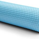 11.8 Inch Medium Density Foam Massage Roller – Light Blue Trigger Point Massage Roller for Deep Tissue Excercise, Massage and Recovery by GolgiStim