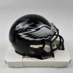 Autographed/Signed Brandon Graham Philadelphia Eagles Eclipse Alternate Mini Football Helmet Beckett BAS COA