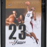 Lebron James Signed Jersey Number #23 Display Upper Deck UDA COA – Sports Memorabilia
