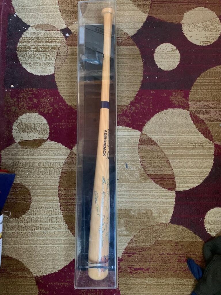Willie Mays Willie McCovey Willie Stargell Duke Snider Harmon Killebrew Signed Autograph Auto Autographed Baseball Bat PSA PSA/DNA COA LOA Adirondack Professional Model Hall Of Fame