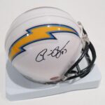 Ronnie Brown Signed San Diego Chargers Mini Helmet w/COA Dolphins – Autographed NFL Mini Helmets