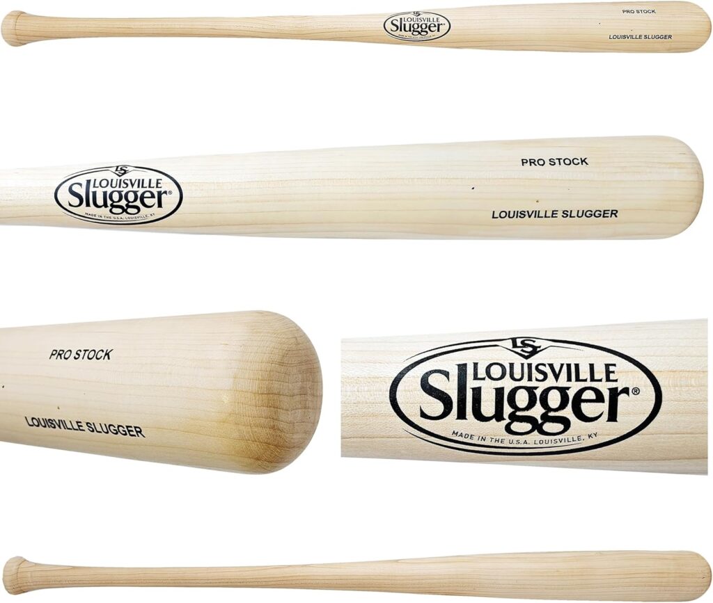 Unsigned Ash Natural Blonde Slugger Louisville Pro Stock Baseball Bat Stock #215384