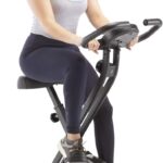 Marcy Foldable Upright Exercise Bike with Adjustable Resistance for Cardio Workout & Strength Training – Multiple Styles Available