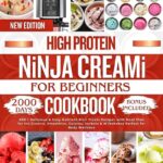 HIGH PROTEIN NINJA CREAMi COOKBOOK FOR BEGINNERS: 200 + Delicious & Easy Nutrient-Rich Treats Recipes with Meal Plan for Ice Creams, Smoothies, Gelatos, … & Milkshakes Perfect for Body Wellness.