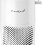 AromaRoom Air Purifiers for Home Bedroom with True HEPA13 Filters 3-in-1, Pet Air Purifier with Aroma Pad for Wildfires Smoke Pollen Dander, 22dB Quiet Air Cleaners for Baby Room Office Dorm