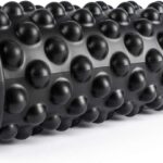 TRX Training Rev Myofascial Release Roller, Travel Massage Roller for Muscles, 14-Inch Round Foam Roller for Stretching and Post-Workout Recovery