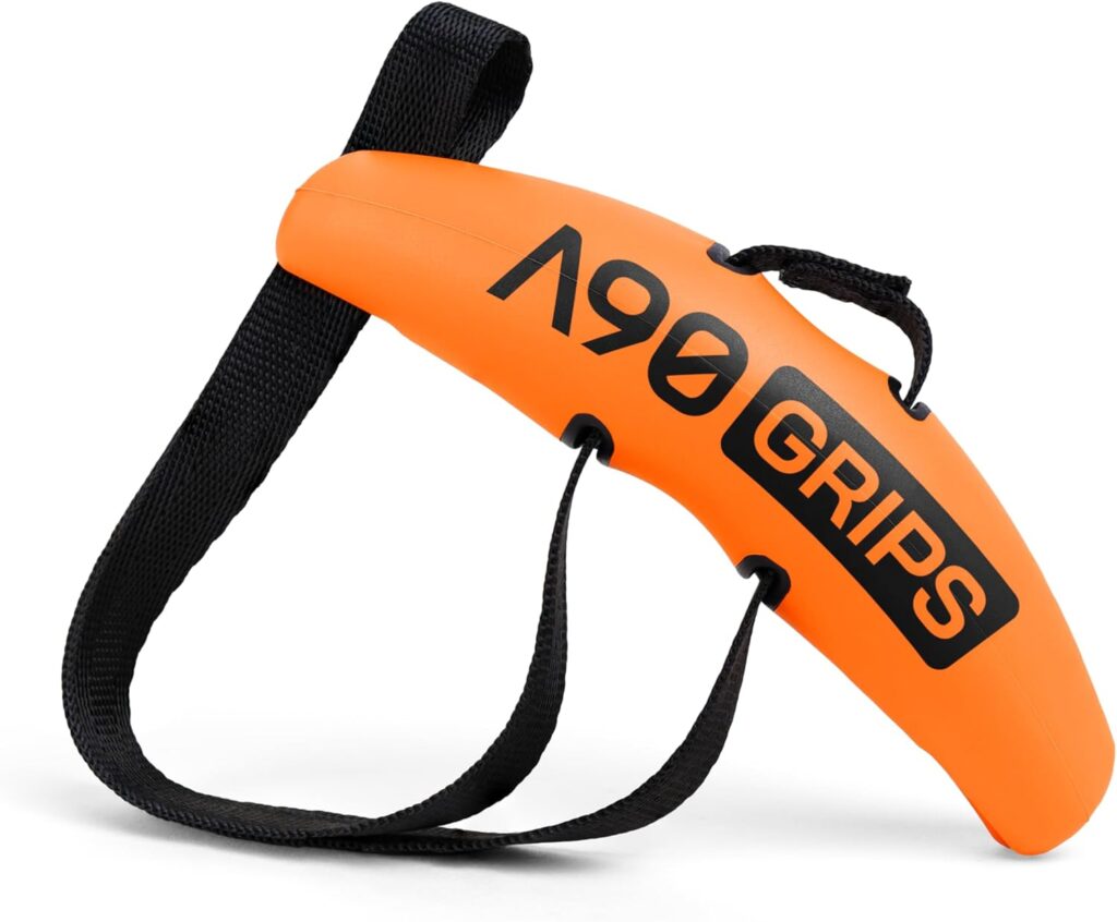 Angles90 Original Pull-Up Grips – Lat Pulldown Attachment – T-Bar Row & Cable Machine – D Handle – Forearm Strength Trainer – Gym Equipment – Exercise Equipment – Grip Strength Trainer