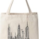 Moonlight Makers 100% Cotton Canvas, Natural Tote Bag, Full-Color Tote, Funny Design – Location