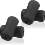 Sratte 4pcs Foot Foam Pads Rollers Set Weight Bench Replacement Pads Inversion Table Parts for Leg Extension Gyms Exercise Equipments