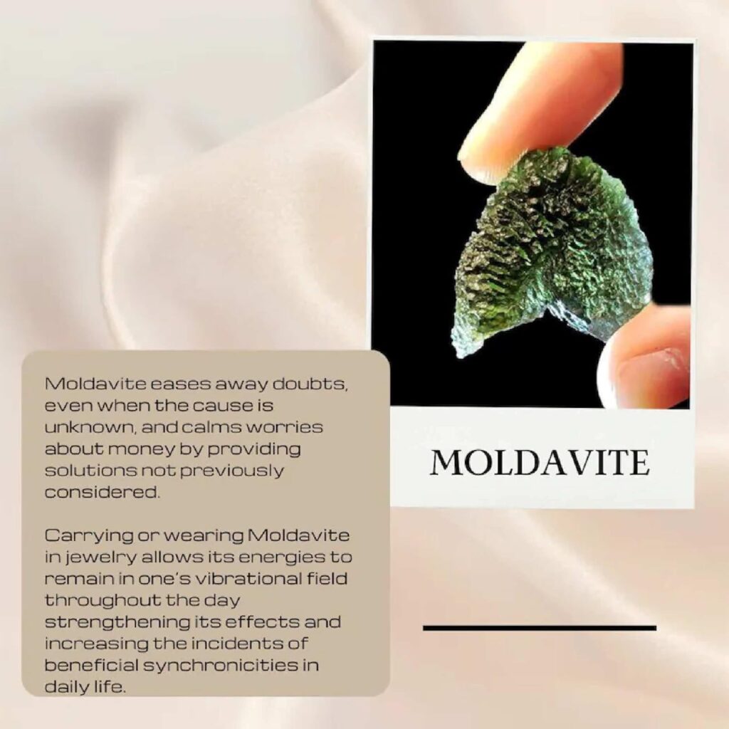 Moldavite Ring 925 Sterling Silver Handmade Natural Rough Gemstone Jewelry For Her