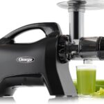 Omega Cold Press Juicer Machine, Vegetable and Fruit Juice Extractor and Nutrition System Makes Nut Milks Baby Food and Sorbets, Triple-Stage 80-RPM Slow Masticating Juicer, 200-Watts, Black