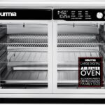 Gourmia French Door Digital Air Fryer Oven – XL 37QT Capacity, 12 Presets, FryForce 360° Tech, Dehydrate, Proof, Slow Cook, Fits 13” Pizza, 1700W, White