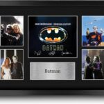 HWC Trading Batman Keaton Gifts Printed Signed Autograph Presentation Display Montage for Movie Memorabilia Fans – 16″ x 12″ Framed
