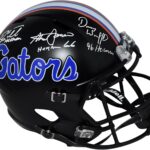 Tim Tebow Steve Spurrier Danny Wuerffel Signed Florida Gators F/s Helmet – Autographed College Helmets