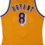 Kobe Bryant Rookie Signed Authentic 1996-97 Los Angeles Lakers Game Jersey JSA – Autographed NBA Jerseys