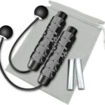 Redify Weighted Cordless Jump Rope for Fitness[Suitable for Different Ages and Levels] Ropeless Jump Rope for Boxing MMA WOD Training, BOD Rope Beachbody MBF,High Speed Rope Skipping for Narrow Space