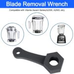 Blender Blade Removal Tool for Vitamix Ascent Blender Series, Blade Removal Replacement Accessories (Black)