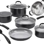 Cuisinart, 12-Piece Classic Ceramic Nonstick Set, 35C-12BK