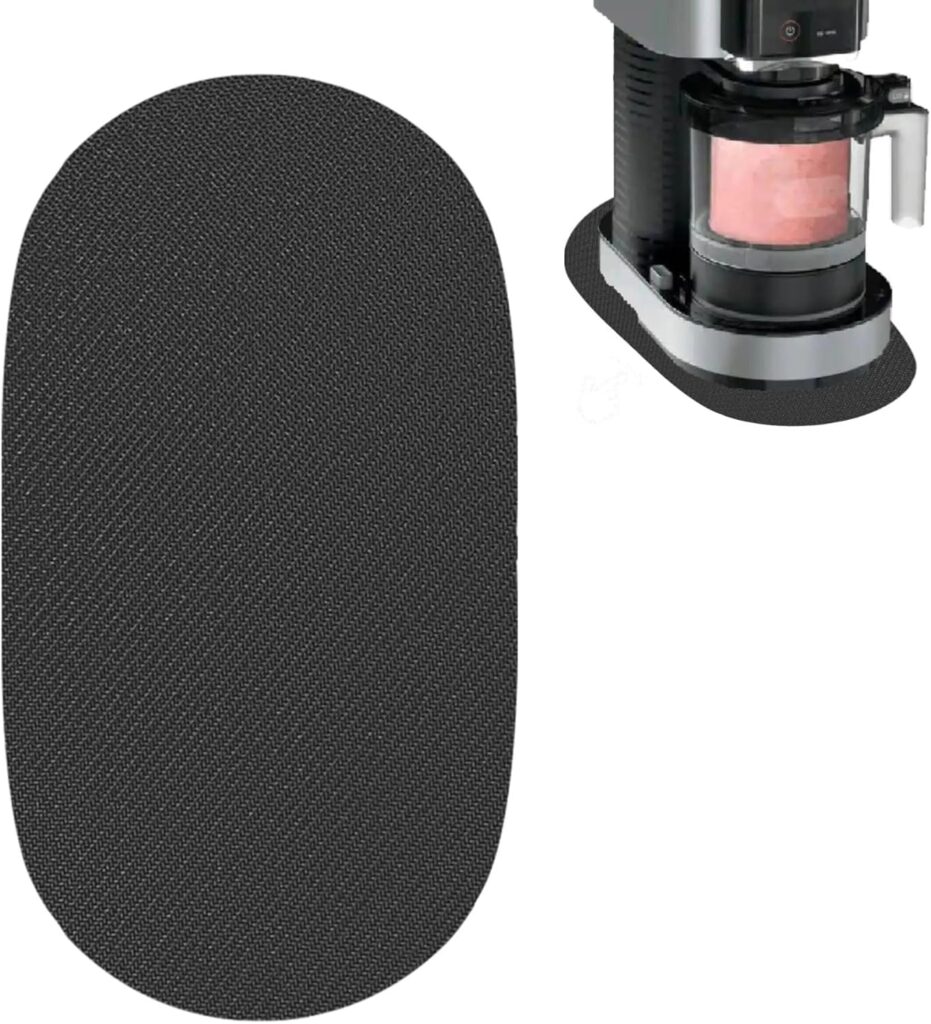 Sliding For Ninja Creami Maker Accessories, Countertop Slider, Sliding Appliance Pad Compatible With Ninja Ice Cream Machine Nc299AMZ/NC300/NC301