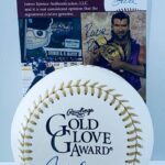 Cecil Cooper Milwaukee Brewers signed Glove Baseball Ball autographed 2 JSA – Autographed Baseballs