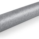 OPTP Silver AXIS Foam Roller, Moderate Density for Sports Medicine, Physical Therapy, Pilates, Yoga – Myofascial Release on Trigger Points (Silver Moderate Density, 36″ x 6″ Round)