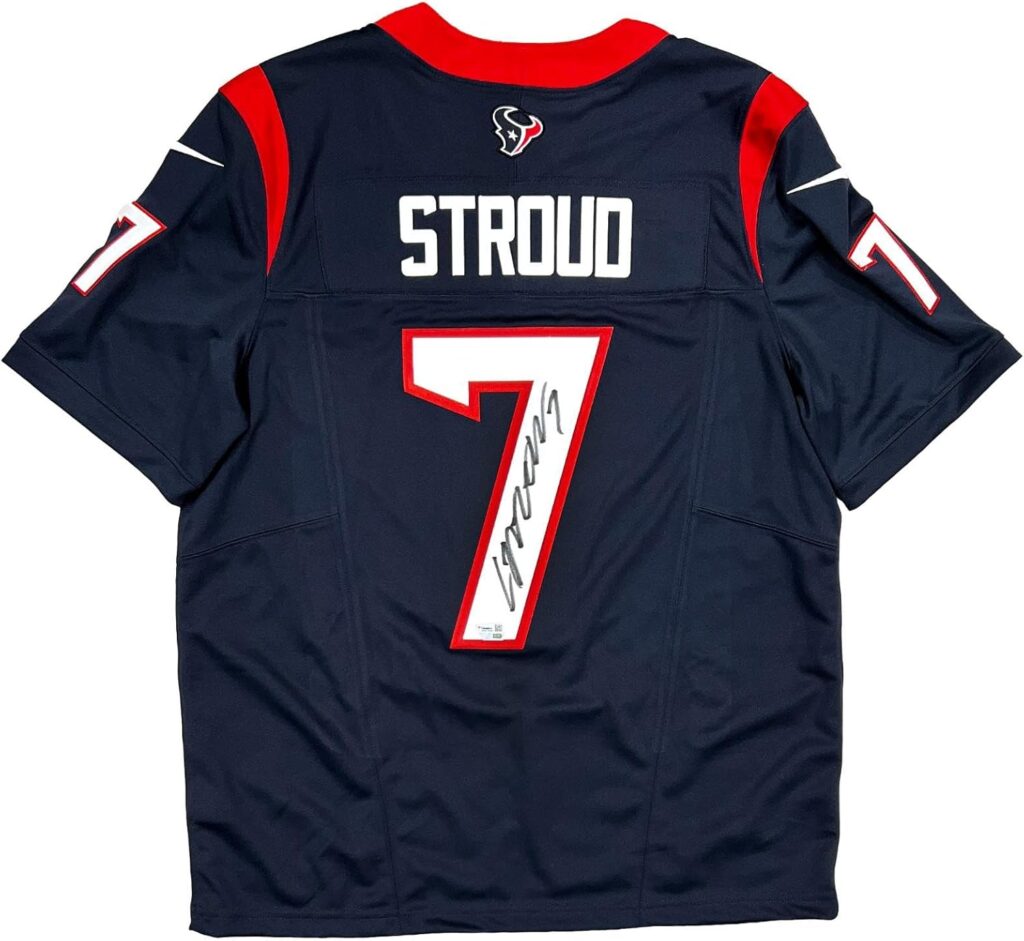 C.J. Stroud Houston Texans Signed Authentic Nike Limited Jersey Fanatics – Autographed NFL Jerseys
