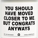 Housewarming Gifts New Home, Best Housewarming Gifts 2025 – Handmade Vanilla Scented Candle – New Home Gift Candle Ideas, House Warming Gift for Friends Couple New Homeowner (7oz)