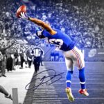 Ikonic Fotohaus Odell Beckham Jr the Iconic Catch Signed Photo Autograph Print Wall Art Home Decor