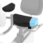 MABOZOO Exercise Bike Seat Cushion, Comfort Recumbent Bike Seat Cushion Stationary Pad with Washable Cover, Foam Rower Mat Pad for Rowing Machine, Bicycle