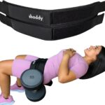 Hip Thrust Belt with Dual-Strap Design – Booty Builder for Heavy Dumbbells, Kettlebells & Plates Up to 400 lbs – Comfortable Glute Workout Equipment for Women – Coach Tested – Home & Gym Use.
