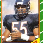 1986 Topps Football #23 Otis Wilson Chicago Bears Official NFL Trading Card (Stock Photo Used – Centering varies, NrMt or better otherwise)