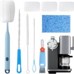 Palksky Ice Cream Maker Cleaning Kit for Ninja Swirl Creami, Ice Cream Machine Brush Set, 9 PCS